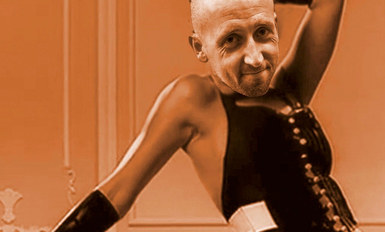 Bald Man Sings Rihanna